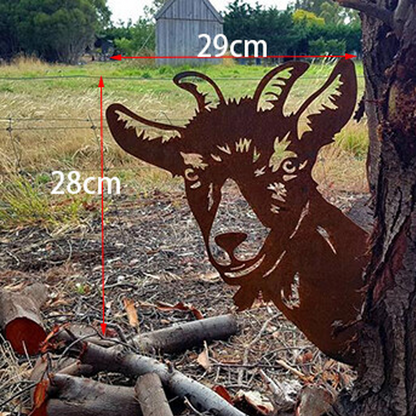 Rustic Country Yard Metal Decor