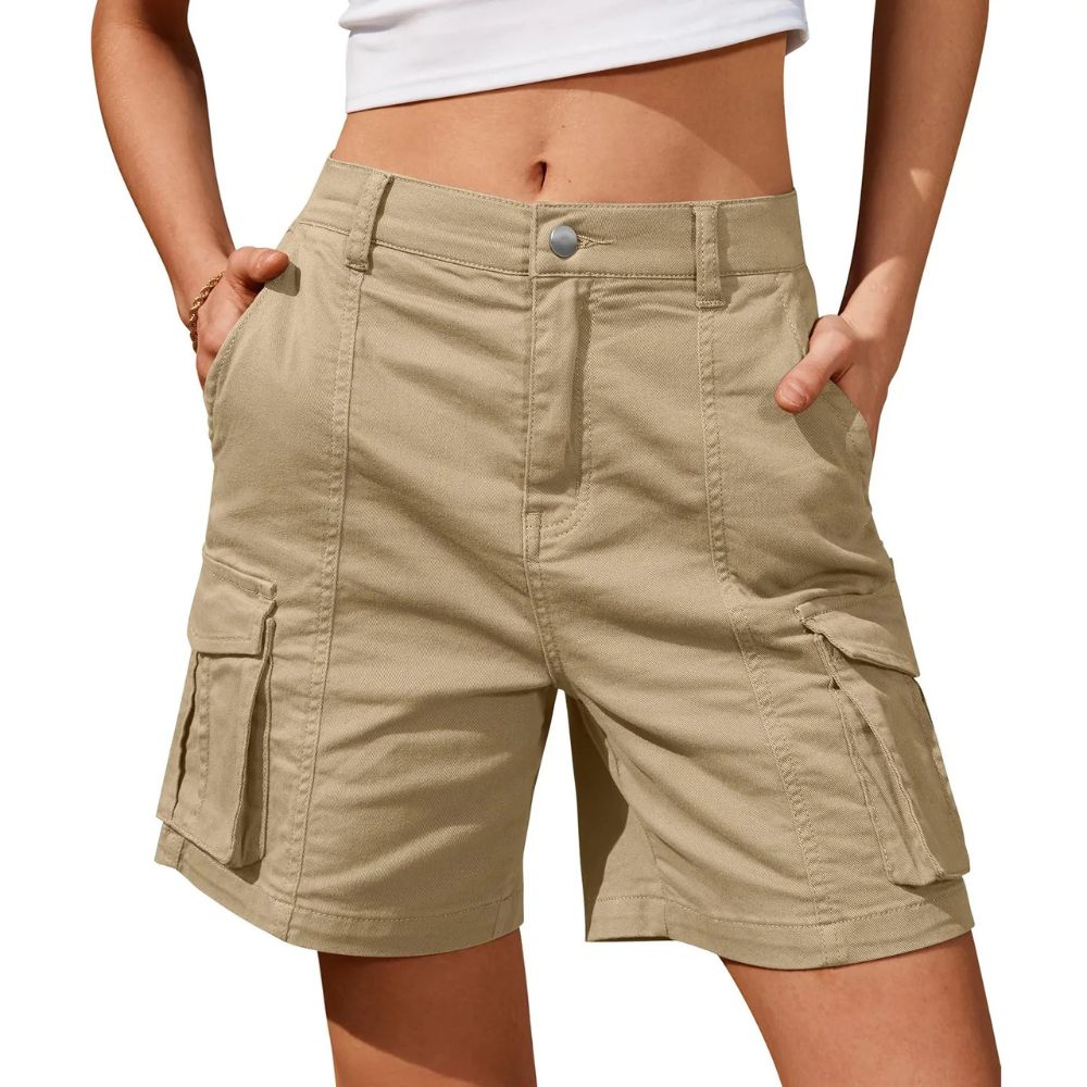 Classic Fit Women's Cargo Work Shorts