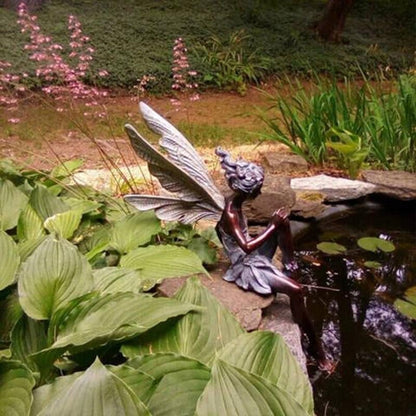 Whimsical Fairy Outdoor Garden Decoration