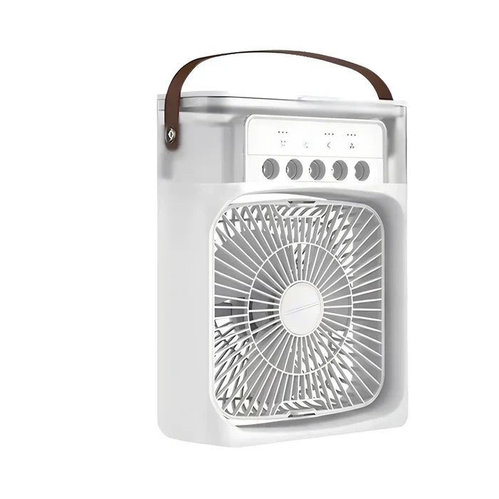 Compact 3-in-1 Fan with Colorful LED Light