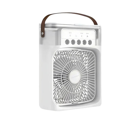 Compact 3-in-1 Fan with Colorful LED Light