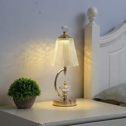 Classic Luxe Crystal Table Lamp