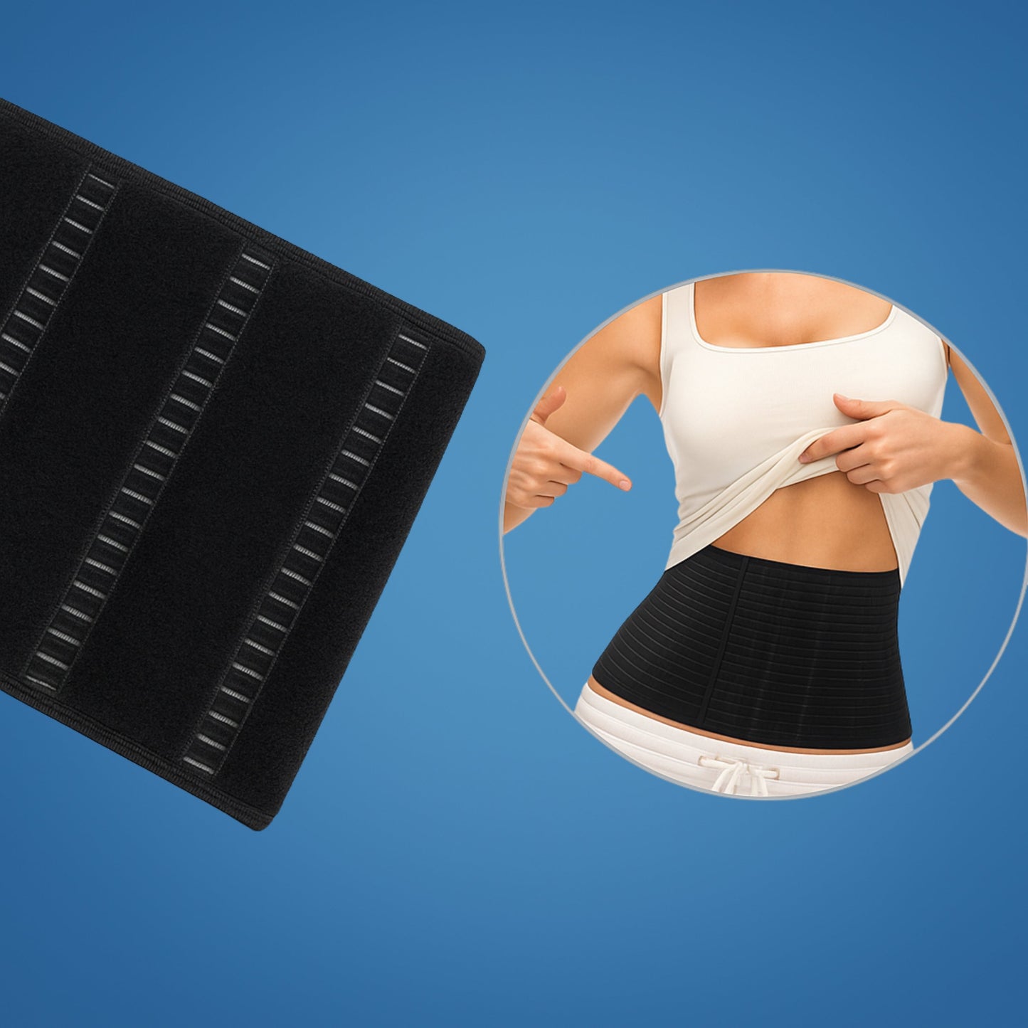Comfortable Back Support Strap – Soft Compression – Everyday Pain Relief