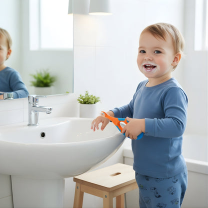 Soft Bristle Toothbrush for Sensitive Gums and Easy Grip