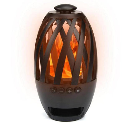 Compact LED Portable Bluetooth Speaker