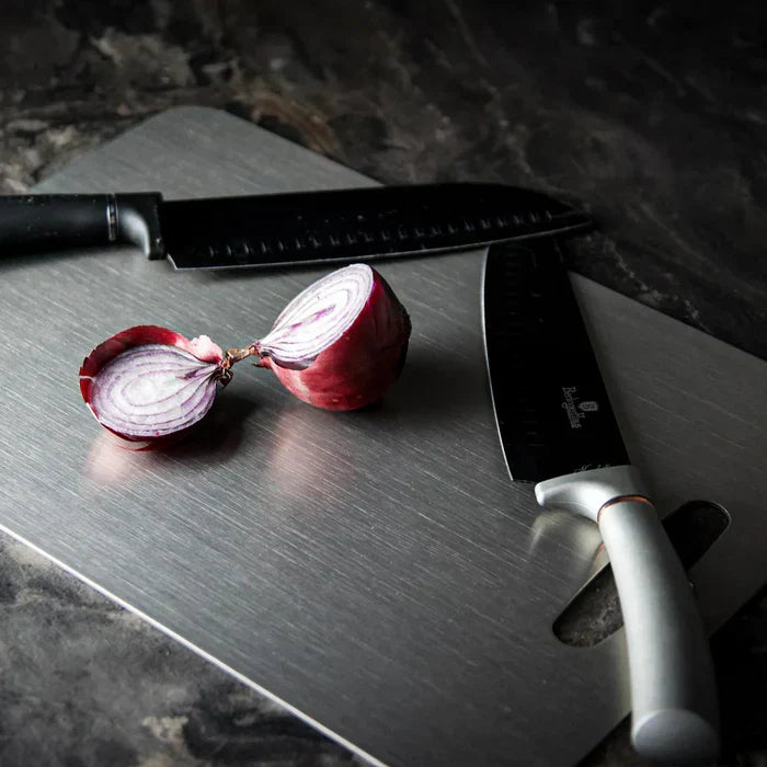 Sanitary Stainless Steel Cutting Board for Clean Kitchen