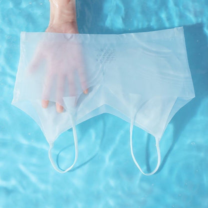 Slim Cooling Bra Made of Breathable Silk