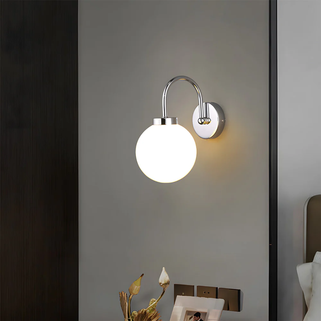 Stylish Glass Ball Table Lamp
