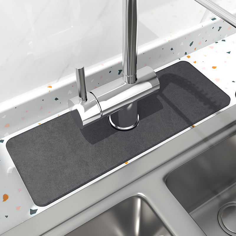 Waterproof Kitchen Sink Faucet Mat