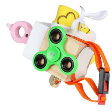 Fun Wooden Sensory Toy Block