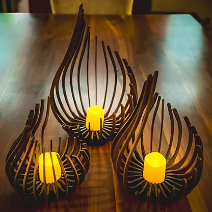 Sparkling Crystal Tea Light Holder
