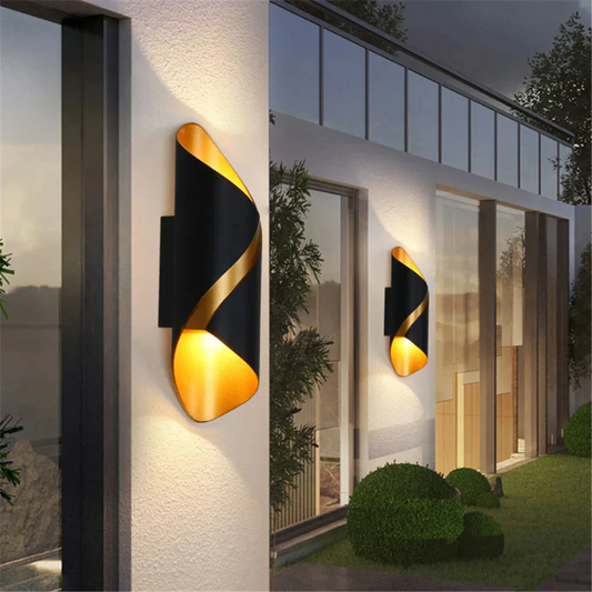 Bright Solar Powered Outside Wall Light - Befez