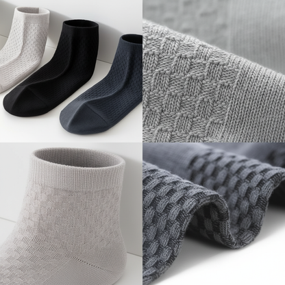Breathable Athletic Socks - Dry Fit Comfort