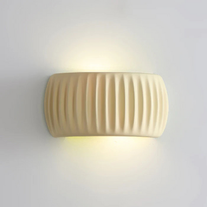 Contemporary White Wall Light