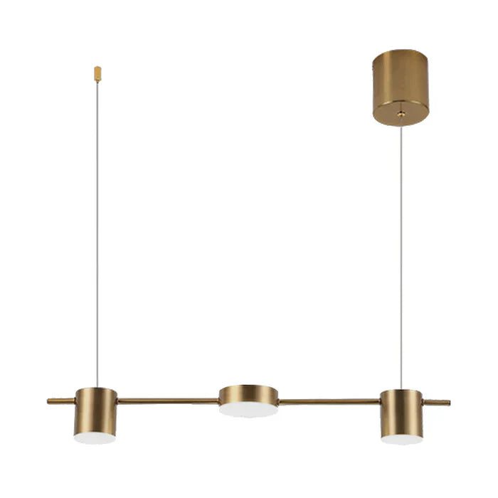 Sleek Metal Hanging Light - AuraDrum