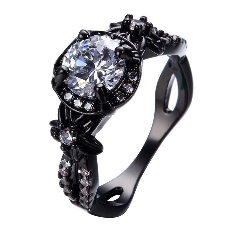Timeless Black Gemstone Ring
