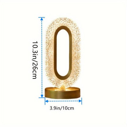 Luxury Glass Table Lamp