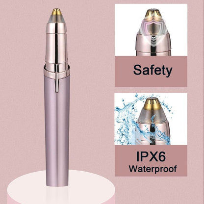 Dual Action Eyebrow and Facial Trimmer