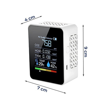 Accurate Home Air Quality Tester with Real-Time Alerts