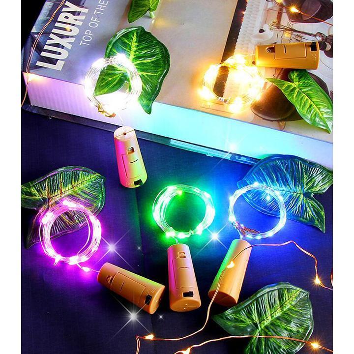 Colorful Glass Bottle Lanterns