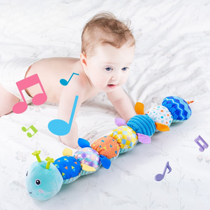 Soft Musical Plush Caterpillar Toy