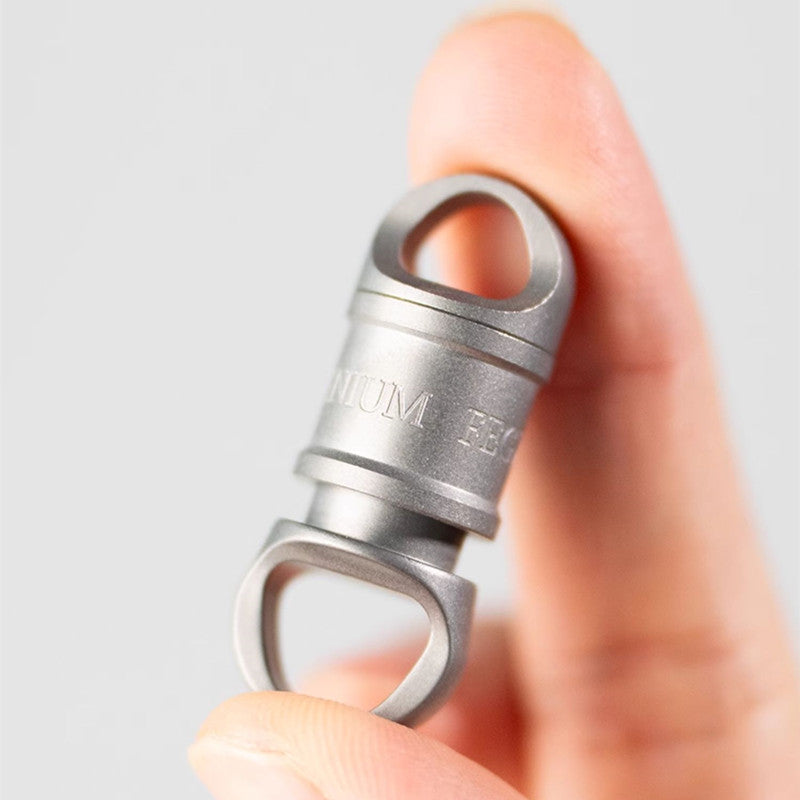 Durable Metal Fast-Release Keychain Clip