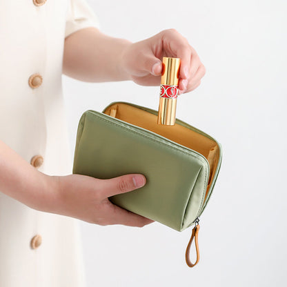 Spacious Double Zip Makeup Pouch
