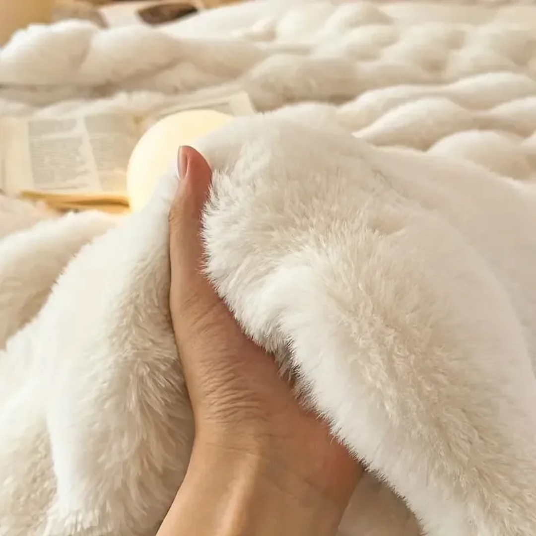 Warm Plaid Throw Blanket