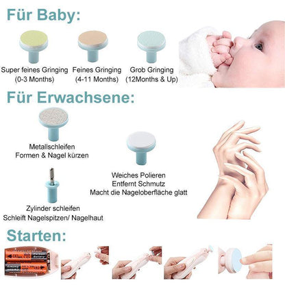 Safe Baby Electric Nail Trimmer