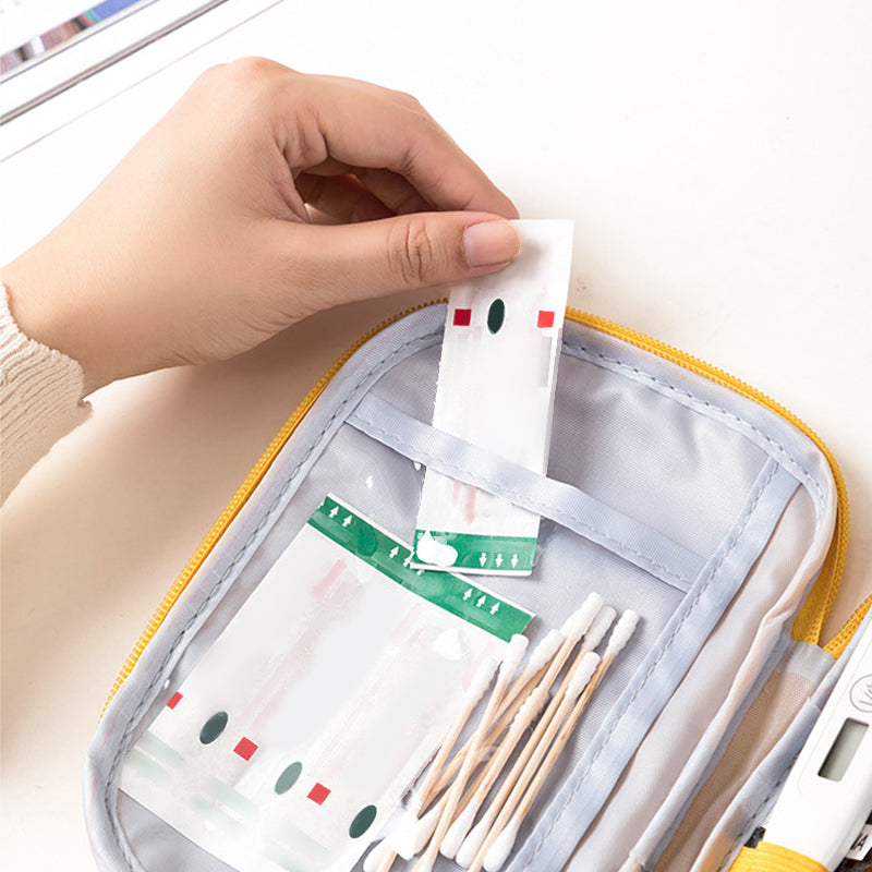 Compact Travel First Aid Kit Bag