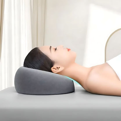 Contoured Memory Foam Face Pillow for Stomach Sleepers