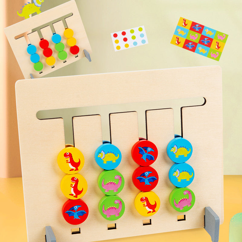 Double Sided Wooden Brain Teaser Puzzle - Befez