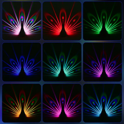 Color Changing Table Lamp with Remote