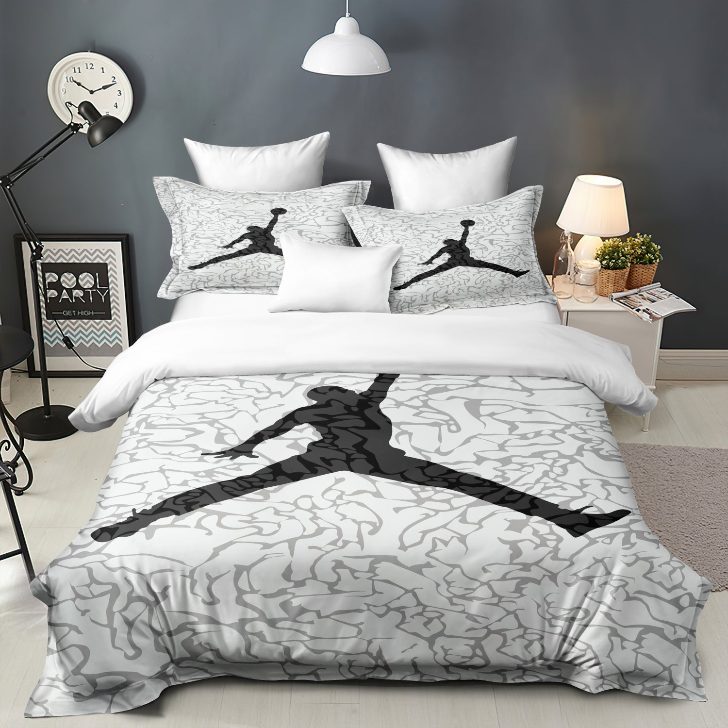 Premium Athletic Basketball Bedding Set - Befez