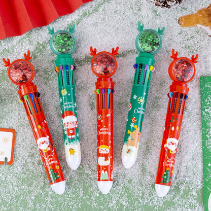 Colorful Holiday Glitter Pens