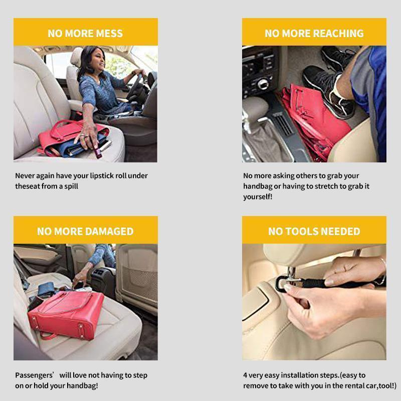 Car Back Seat Storage Organizer