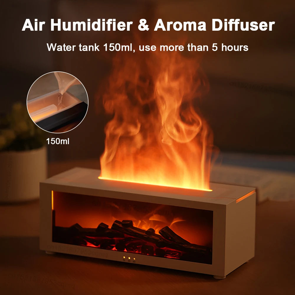 Sleep Enhancing Flame Night Light Diffuser