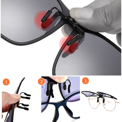 Trendy Clip On Sunglasses Shades
