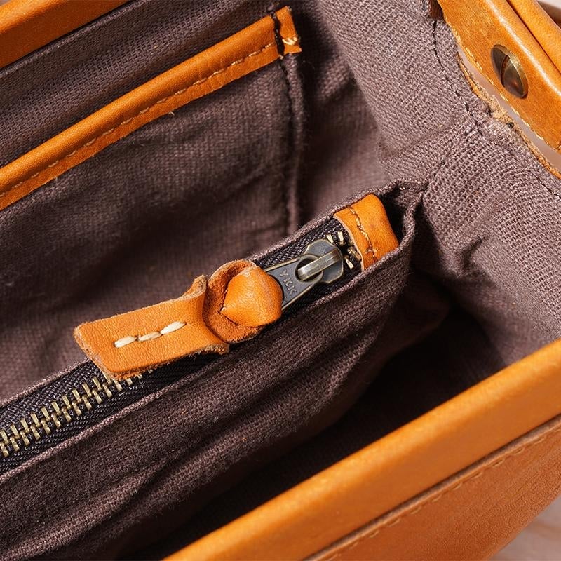 Authentic Handmade Distressed Leather Bag