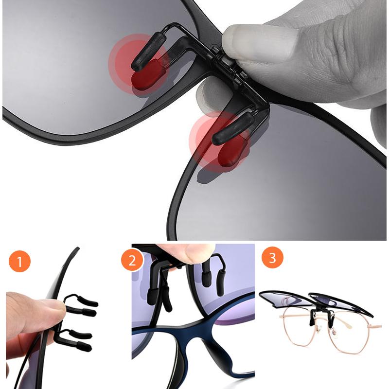Befez | Trendy Polarized Flip Up Sunglasses