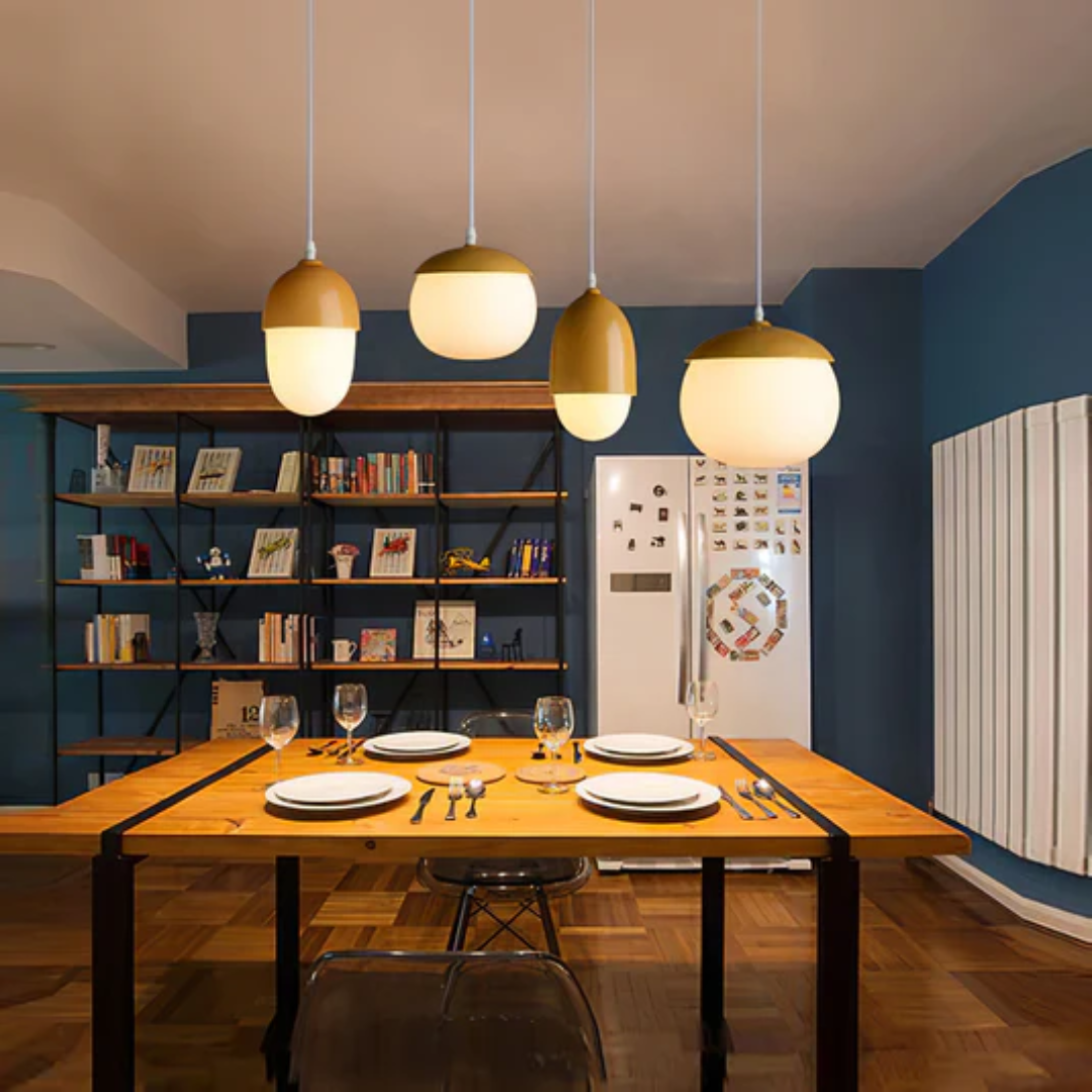Unique Acorn Shaped Pendant Light