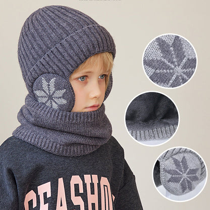 Cozy Kids Fleece Scarf and Beanie Set