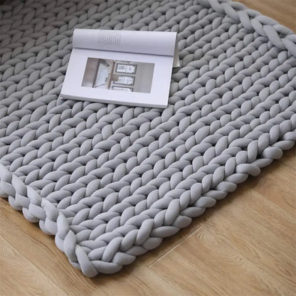 Plush Knit Weighted Blanket for Relaxation