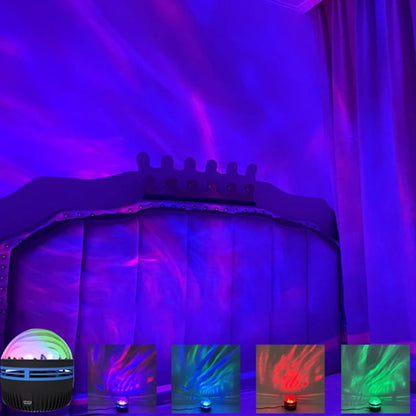 Colorful Night Sky and Wave LED Projector