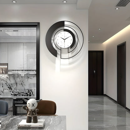 Silent Modern Wall Clock for Calm Rooms