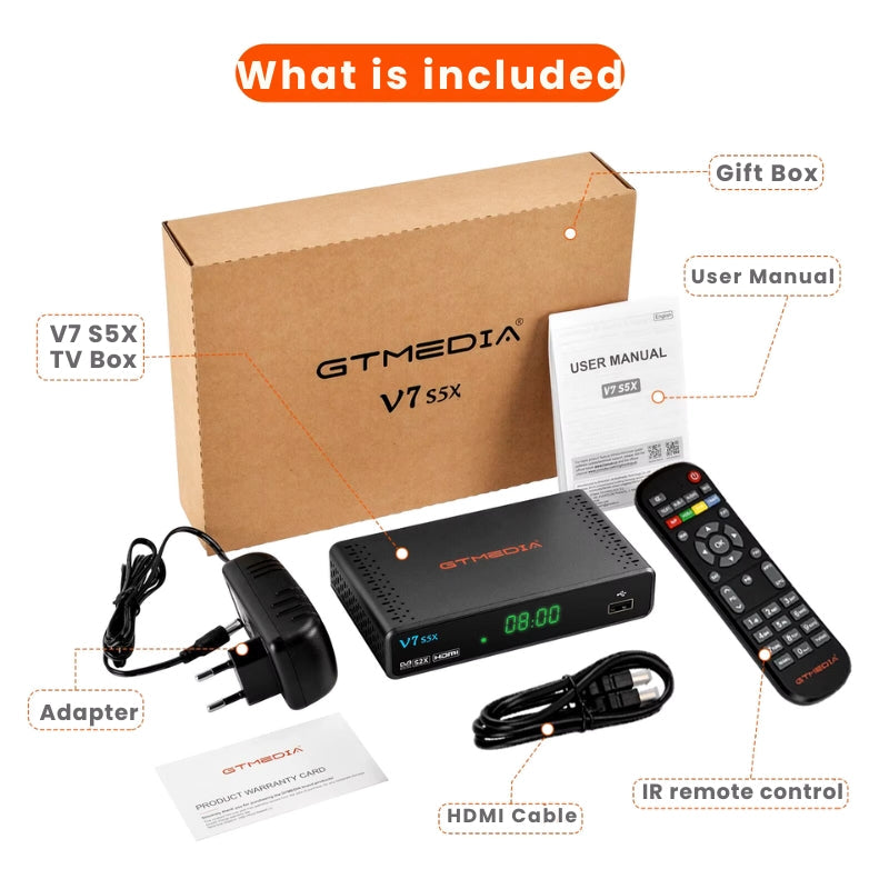 Digital TV Recorder Box with HD and Freeview