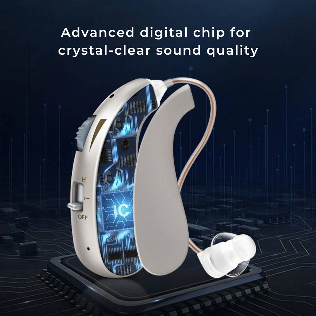 Advanced Digital Hearing Aid for Clear Sound Amplification