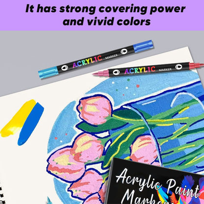 Vibrant Art Marker Pen Set