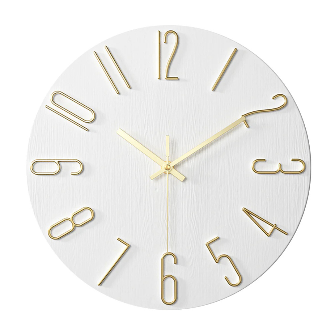 Stylish Silent Wall Clock for Living Room