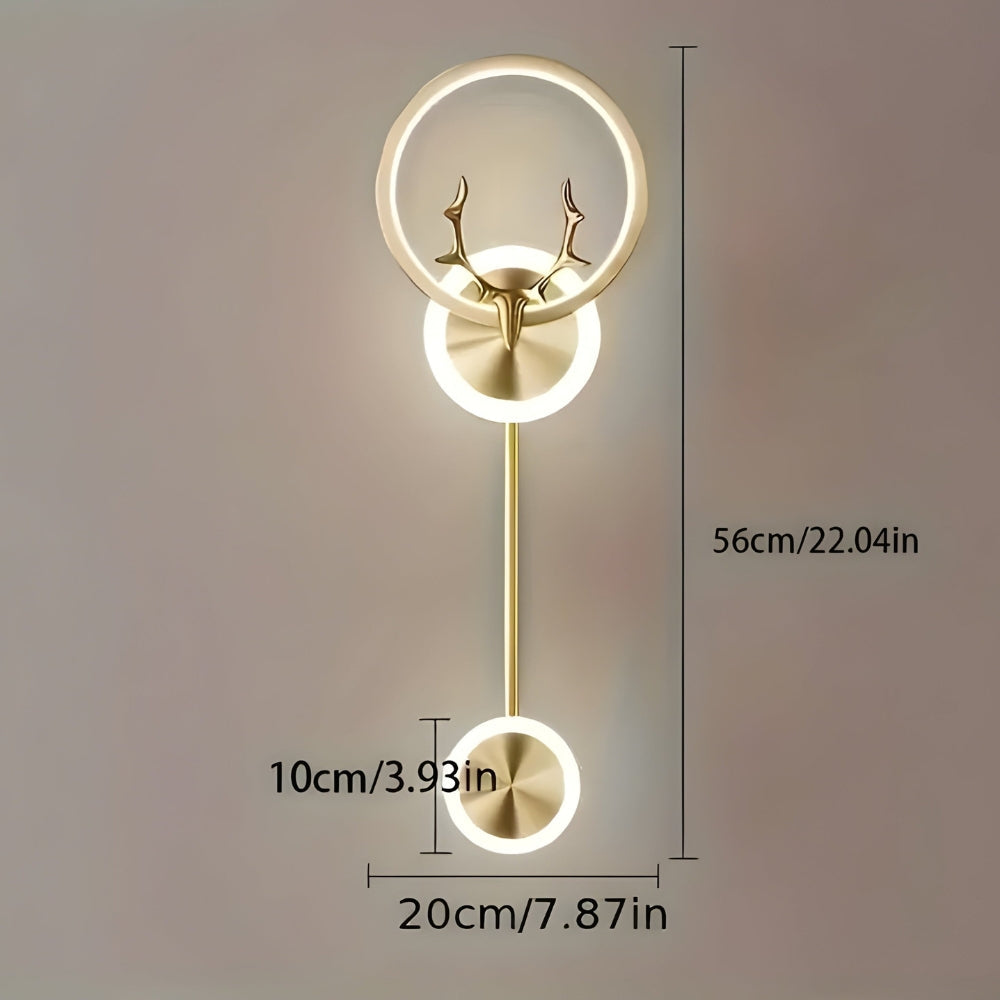 Slim Modern Double Wall Lamp for Ambient Home Lighting